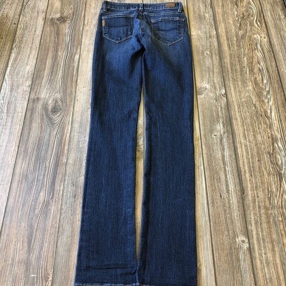 PAIGE Dark Wash Skyline Straight Leg Denim Jeans 24 - Picture 5 of 8